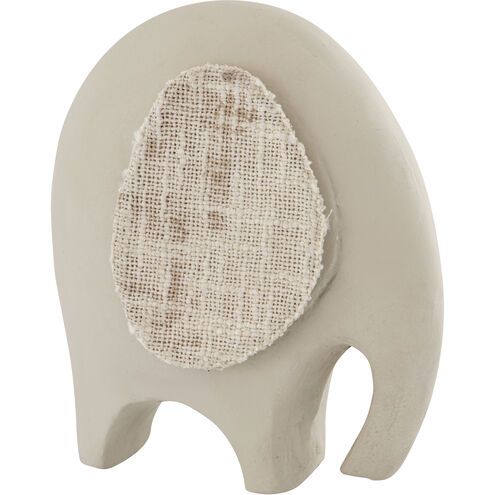 Amigo Beige and Cream Decorative Object, Elephant