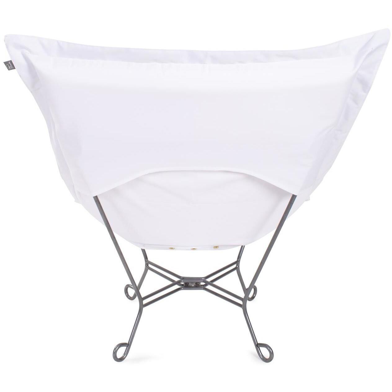 Syros Natural Outdoor Puff Scroll Chair