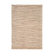 Alexa 90 X 60 inch Neutral and Gray Area Rug, Jute and Viscose