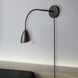 Windford 20 inch 50.00 watt Matte Black Task Wall Light, Gooseneck