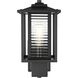 Bouvier 1 Light 14 inch Black Outdoor Wall Sconce