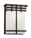 Ventura 1 Light 12 inch Black Outdoor Wall Lantern
