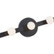 Rezz LED 2 inch Black ADA Wall Sconce Wall Light