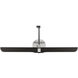 AERIN Issa 13.25 inch 12.00 watt Polished Nickel and Black Double Library Wall Light