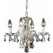 Azalea 4 Light 15 inch Gold Pendant Ceiling Light