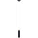 Cohen 1 Light 4.75 inch Black/Gold Pendant Ceiling Light in Black And Gold