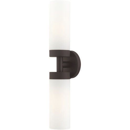Aero 2 Light 19 inch Bronze ADA Vanity Sconce Wall Light