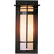 Banded 1 Light 12.5 inch Coastal Natural Iron Outdoor Sconce, Small