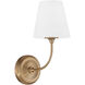 Sylvan Bath Sconce Wall Light in Vibrant Gold