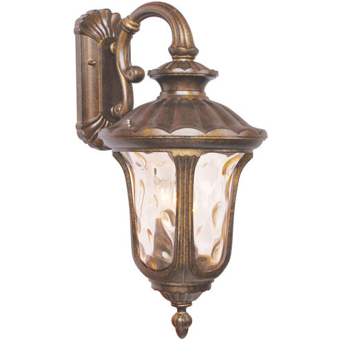 Oxford Outdoor Wall Lantern in Moroccan Gold