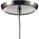 Kersey 1 Light 4 inch Satin Nickel Multi Pendant Ceiling Light, Configurable