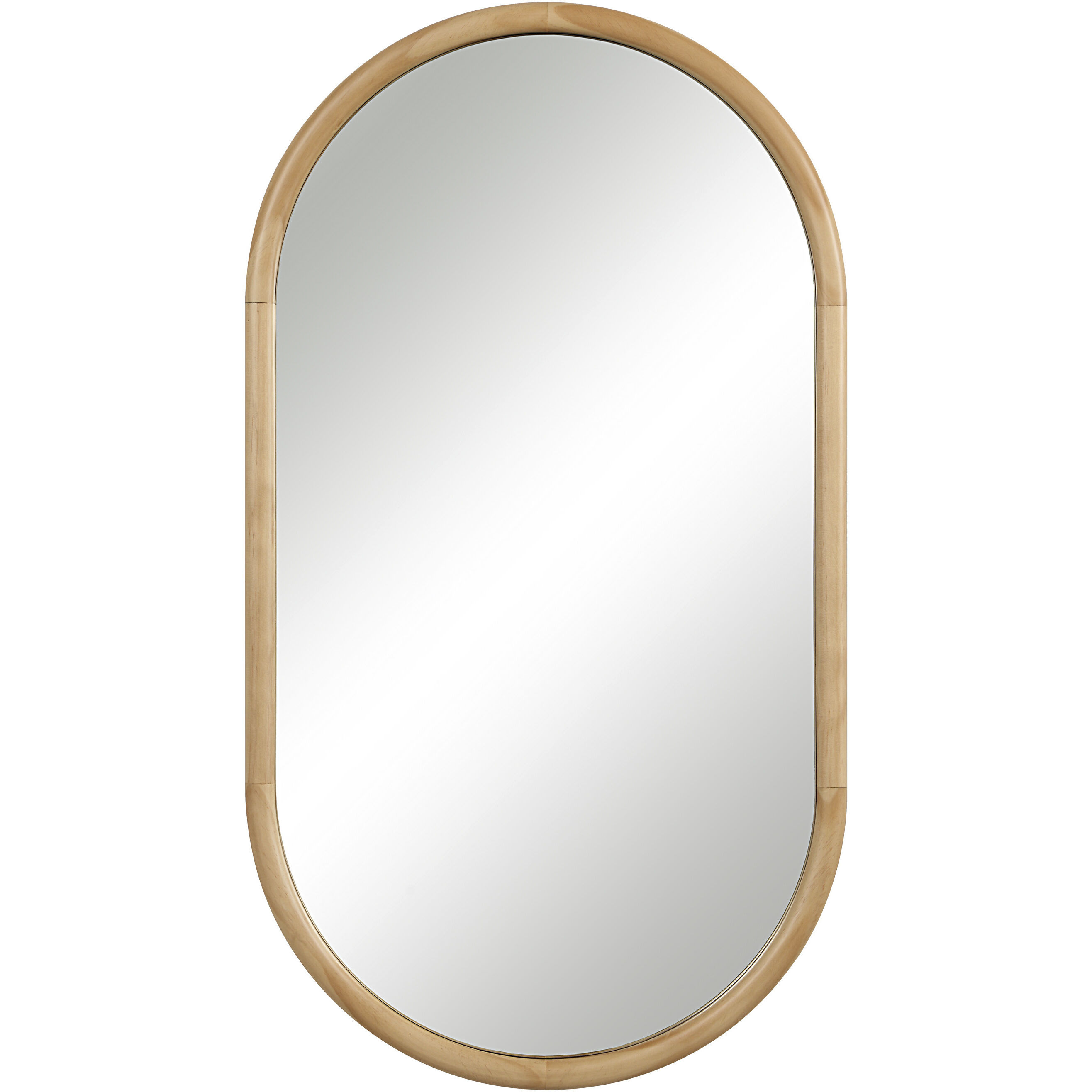 Puno 36 X 20 inch Natural Wall Mirror