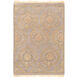 Mar 36 X 24 inch Neutral and Brown Area Rug, Wool