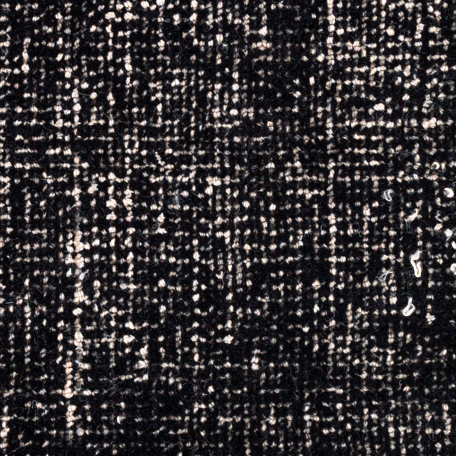 Messina 120 X 96 inch Black/White Handmade Rug in 8 x 10, Rectangle