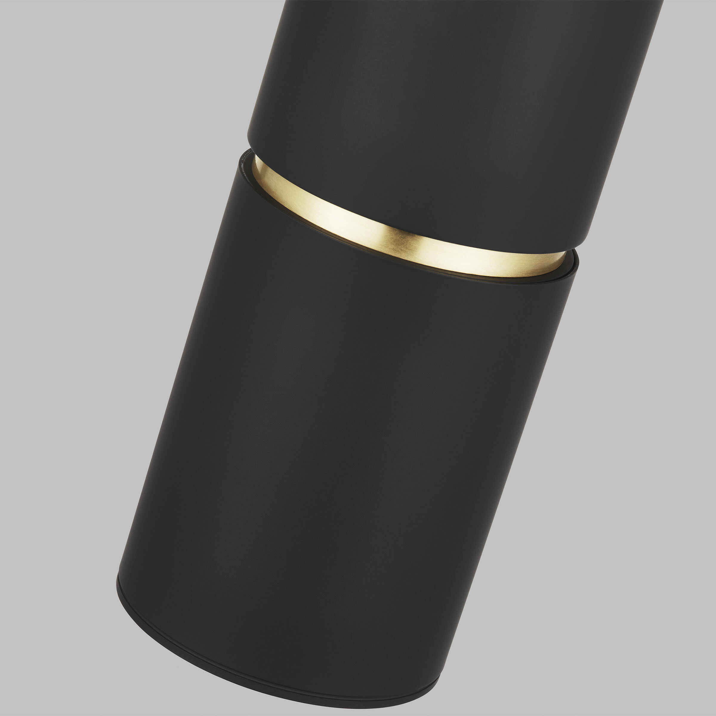 Mick De Giulio Sottile LED Nightshade Black Pendant Ceiling Light, Integrated LED