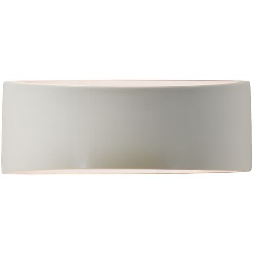 Ambiance LED 13 inch Matte White ADA Wall Sconce Wall Light
