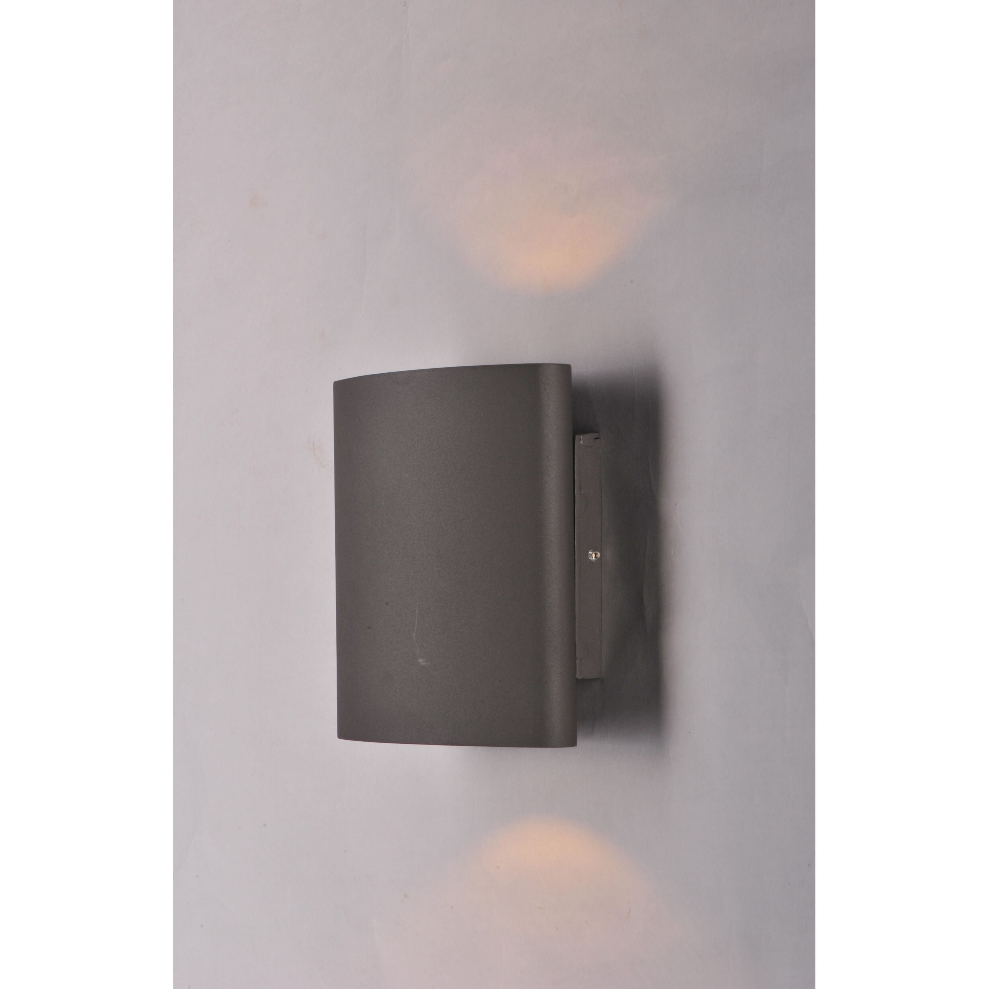Lightray LED LED 7 inch Architectural Bronze Outdoor Wall Sconce