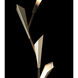 Quill 76.8 inch 25.00 watt Dark Smoke with Modern Brass Torchiere Portable Light in Dark Smoke/Modern Brass