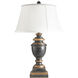 Chelsea House 27 inch Old Black Table Lamp Portable Light 