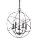 Williamsport 5 Light 18 inch Oil Rubbed Bronze Chandelier Ceiling Light