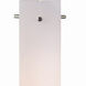 Credence 1 Light 5.25 inch Polished Steel Pendant Ceiling Light