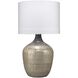 Damsel 35 inch 150.00 watt Etched Mercury Glass Table Lamp Portable Light