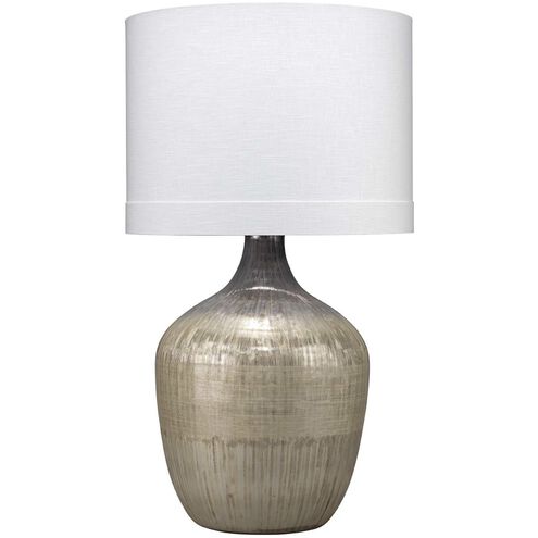 Damsel 35 inch 150.00 watt Etched Mercury Glass Table Lamp Portable Light