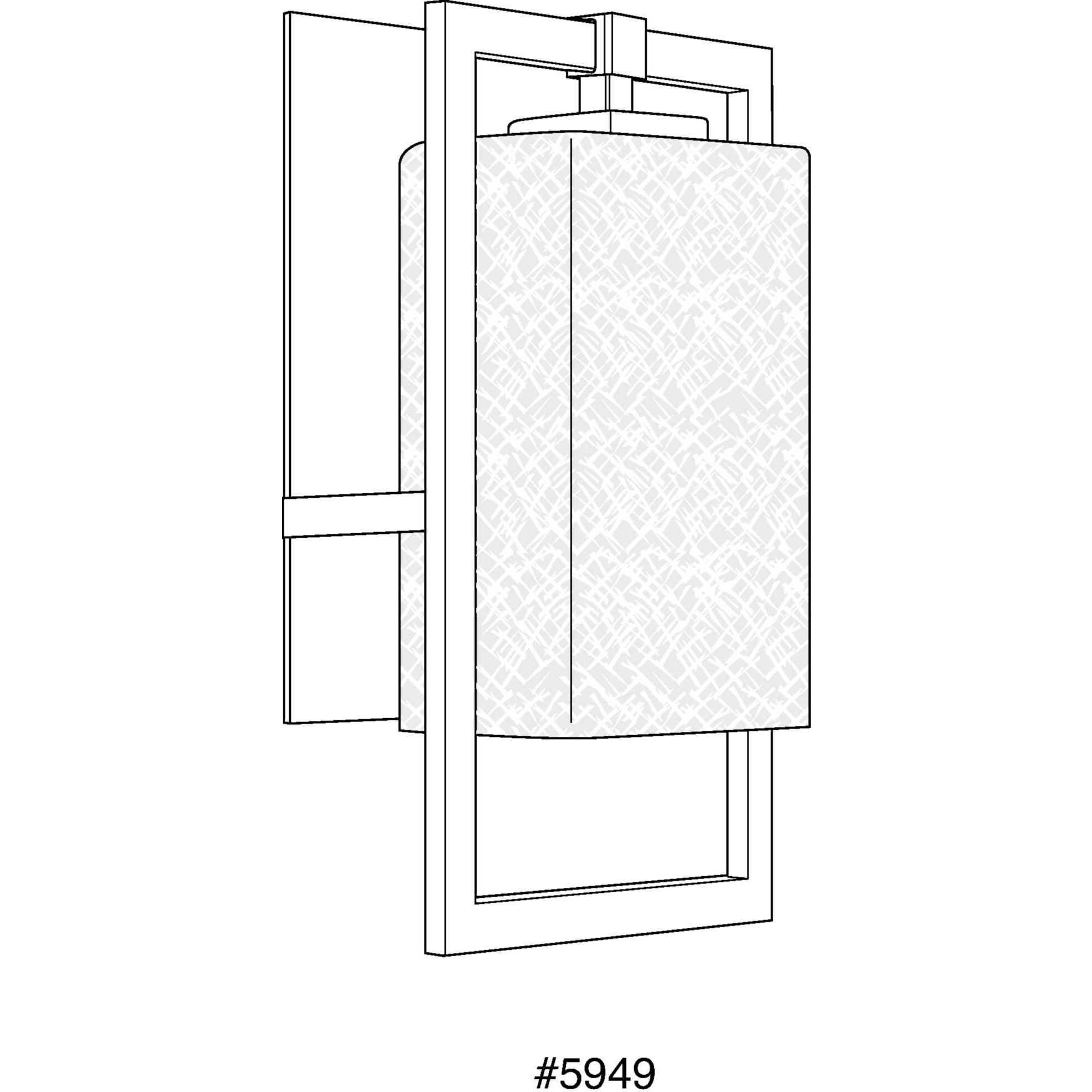 Jack 1 Light 15 inch Antique Bronze Outdoor Wall Lantern in Etched Umber Flax, Medium