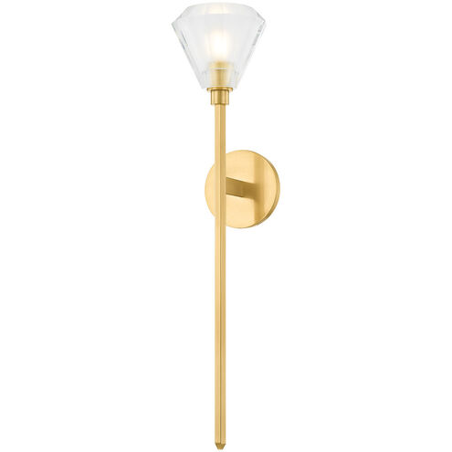 Maspeth 1 Light 5.5 inch Aged Brass Wall Sconce Wall Light