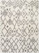 Aliyah Shag 36 X 24 inch Gray Rug in 2 x 3, Rectangle