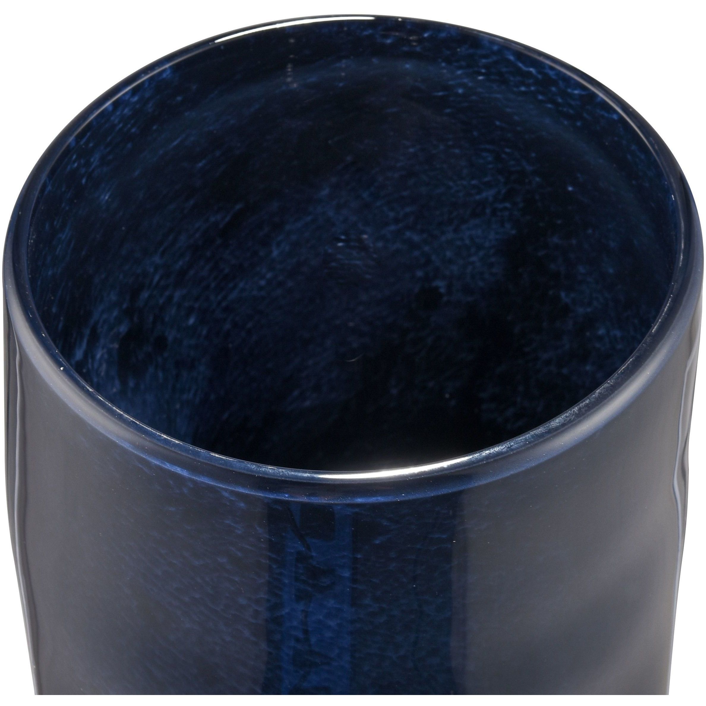 Alina 8 X 6.5 inch Vase in Navy