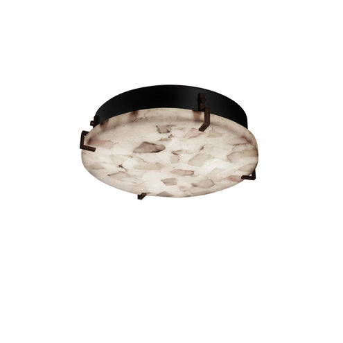 Alabaster Rocks LED 12.5 inch Polished Chrome Flush Mount Ceiling Light in 2000 Lm LED