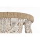 Jolie 3 Light 12 inch Antique White Flush Mount Ceiling Light