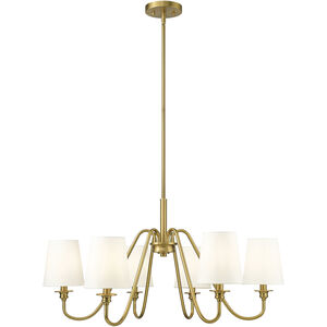 Gianna 6 Light 32.00 inch Chandelier