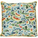 Chinoiserie 22 inch Multicolor Pillow
