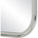 Dios 39.5 X 22 inch Polished Nickel Wall Mirror