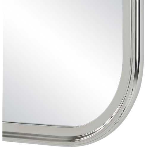 Dios 39.5 X 22 inch Polished Nickel Wall Mirror