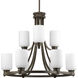 Kameron 9 Light 27 inch Antique Bronze Chandelier Ceiling Light