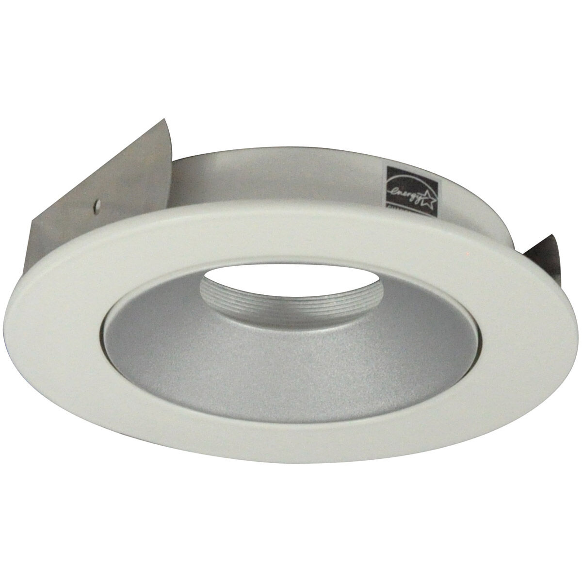 Iolite Haze with White Recessed Light in Haze / White, 800, Comfort Dim, Round Cone Regress