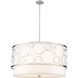 Kendall 5 Light 32 inch Brushed Nickel Chandelier Ceiling Light