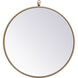 Eternity 21 X 21 inch Brass Wall Mirror