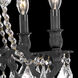 Rosalia 5 Light 18 inch Dark Bronze Dining Chandelier Ceiling Light in Clear, Royal Cut