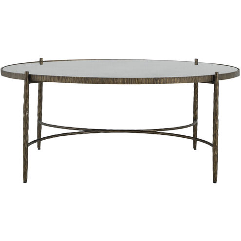Lyra 42.25 X 42.25 inch Aged Brass Coffee Table