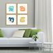 Abstract Collection Multi Framed Art