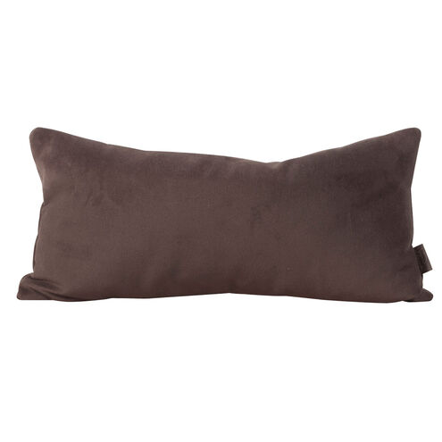 Bella 22 X 6 inch Rich Brown Pillow