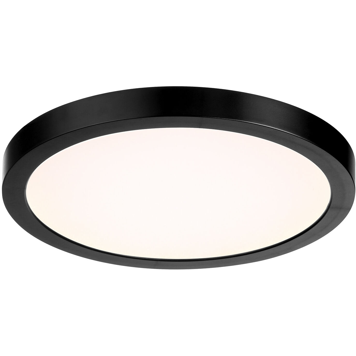 Stella LED 10 inch Black Flush Mount Ceiling Light, Essentials