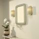 Confetti 1 Light 8.25 inch Brushed Brass Wall Sconce Wall Light, Inline