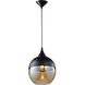 Robertson Blvd. 1 Light 8 inch Black Pendant Ceiling Light