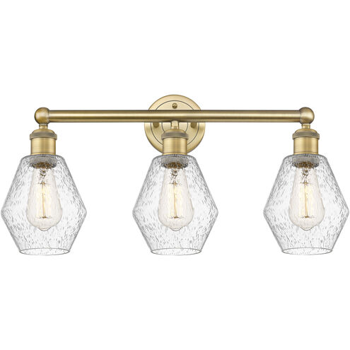 Cindyrella 3 Light 24 inch Brushed Brass Bath Vanity Light Wall Light in Seedy