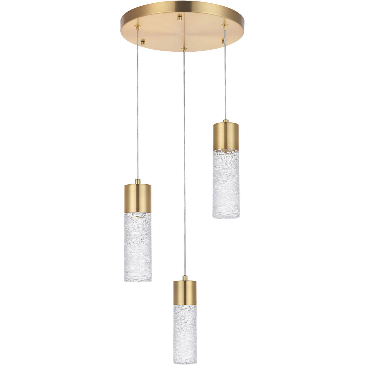 Constellation LED 12 inch Gold Pendant Ceiling Light
